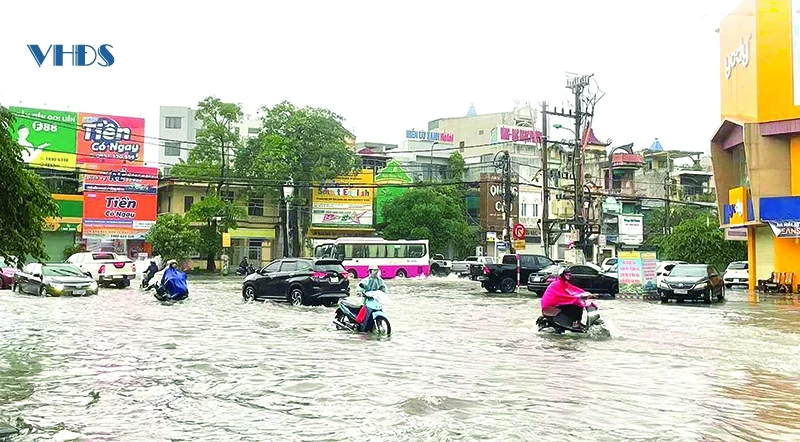 Giải bài toán ngập lụt đô thị