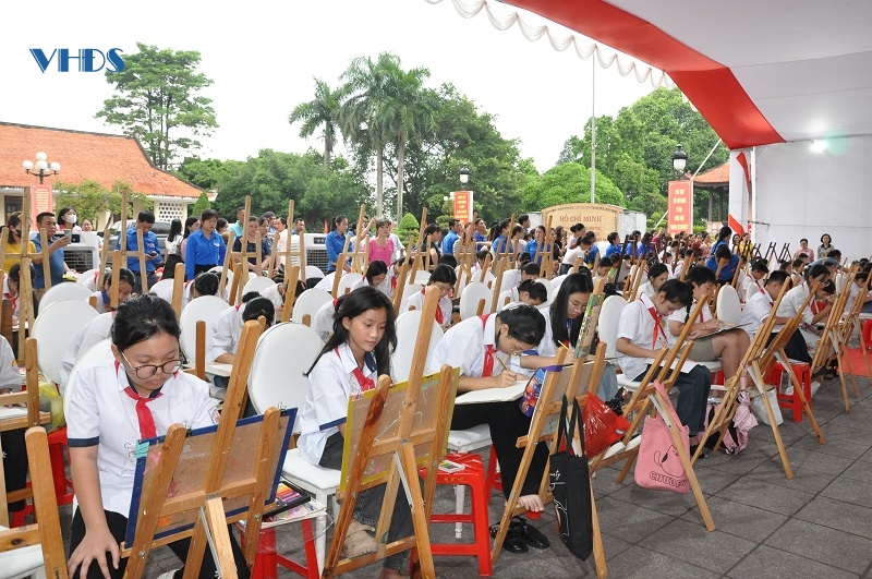 Cuộc thi vẽ tranh “TP Thanh Hóa trong trái tim em”: Sân chơi bổ ích cho thiếu nhi