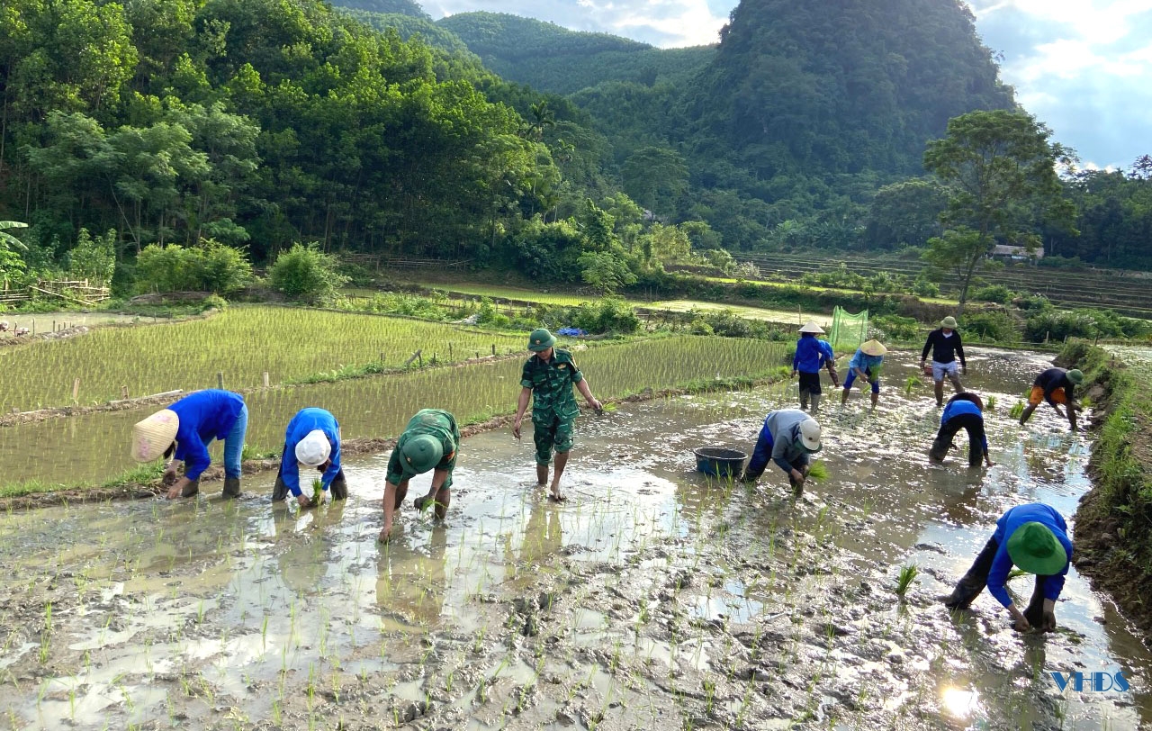 Đồn Biên phòng Bát Mọt với phong trào “Vì người nghèo - Không để ai bị bỏ lại phía sau”