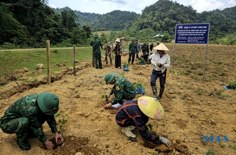 Đồn Biên phòng Bát Mọt với phong trào “Vì người nghèo - Không để ai bị bỏ lại phía sau”