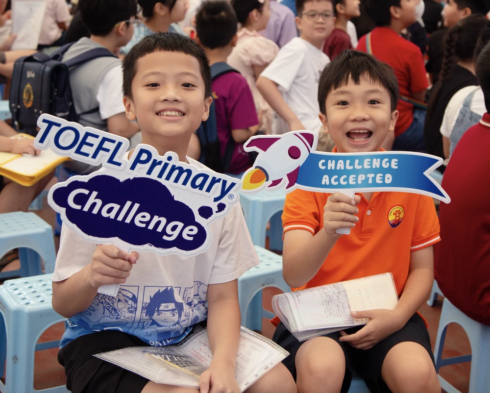 Phát động cuộc thi tiếng Anh Toefl Primary Challenge và Toefl Junior Challenge