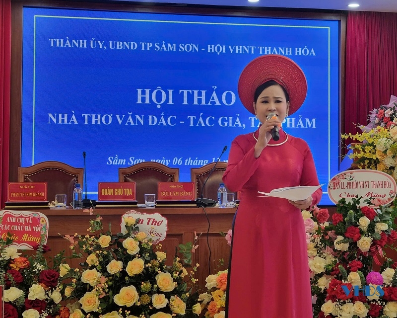 Hội thảo Nhà thơ Văn Đắc: Tác giả - Tác phẩm