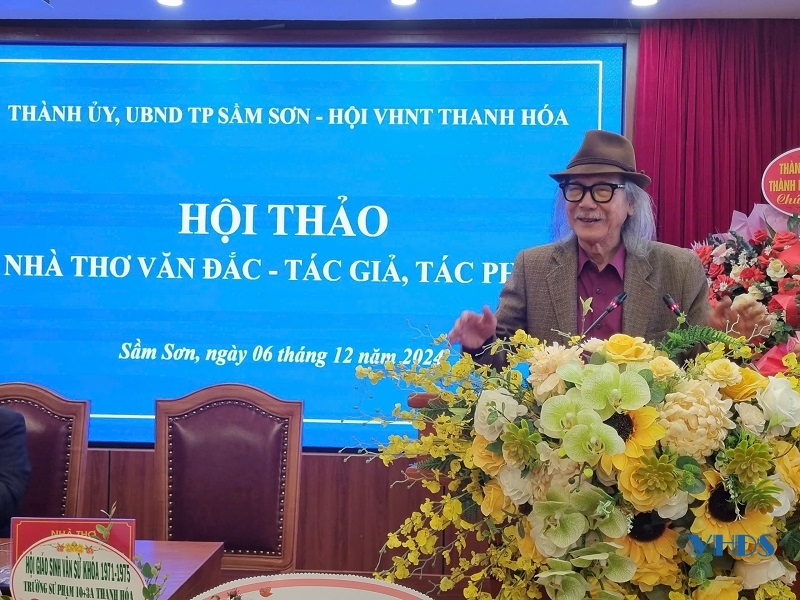 Hội thảo Nhà thơ Văn Đắc: Tác giả - Tác phẩm