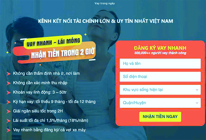 Tín dụng đen và cuộc “tấn công” nhà giáo