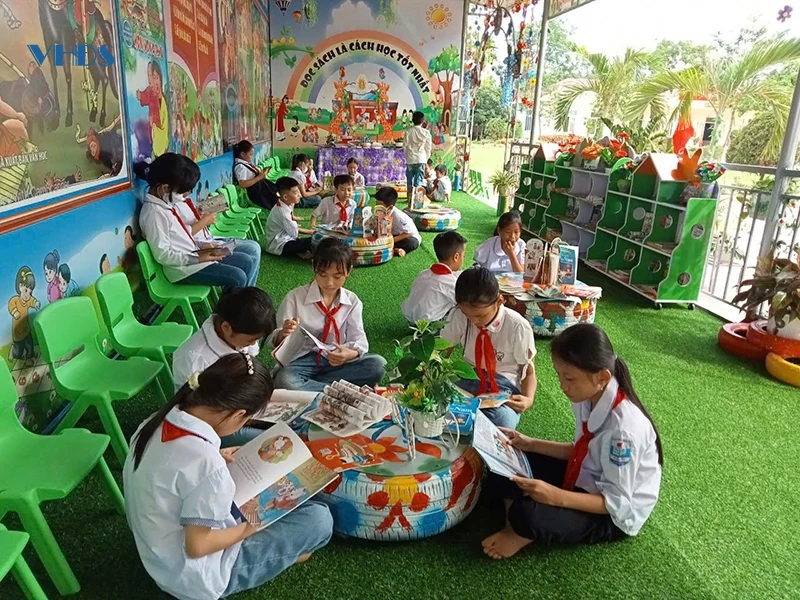 Thư viện thân thiện góp phần phát triển văn hóa đọc trong trường học