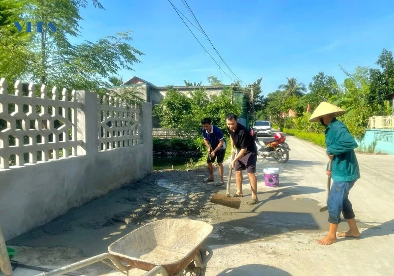 Diện mạo nông thôn mới nâng cao ở Tế Thắng