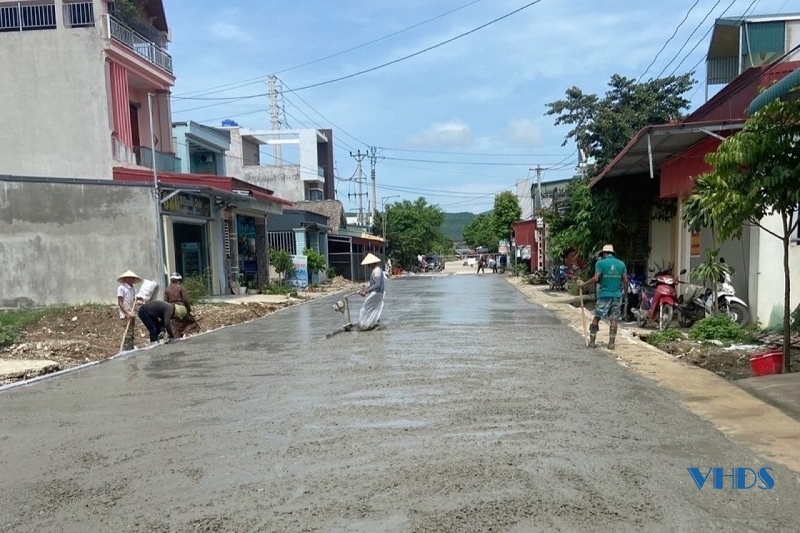Tế Thắng - lan toả phong trào người dân hiến đất mở rộng đường giao thông