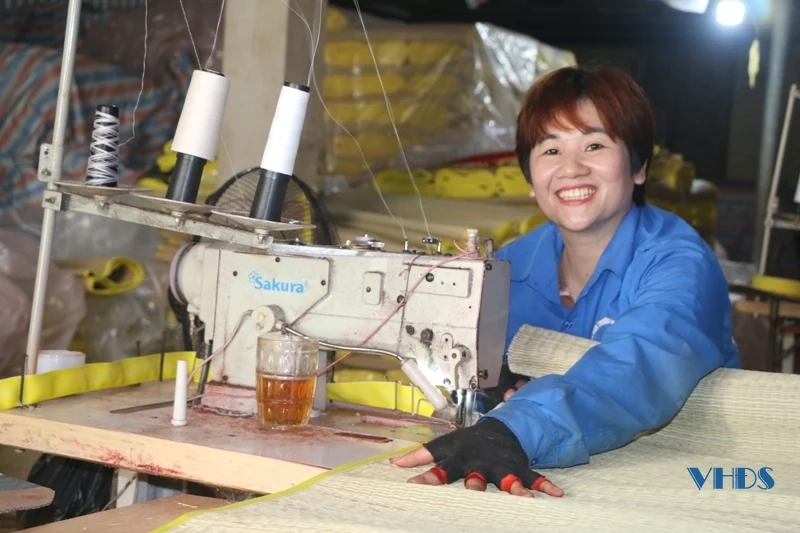 Nghề chiếu cói ở Châu Sơn