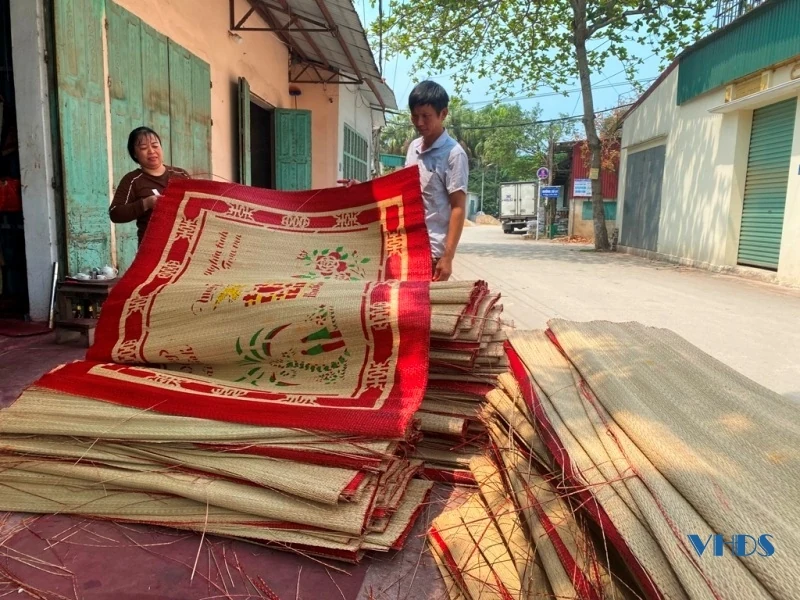 Nghề chiếu cói ở Châu Sơn