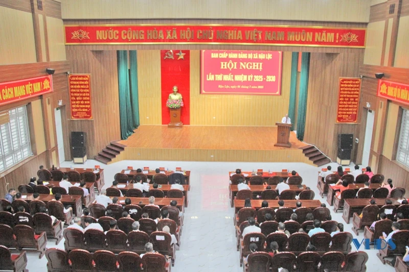 Xã Hậu Lộc trong ngày đầu tiên vận hành chính quyền địa phương 2 cấp