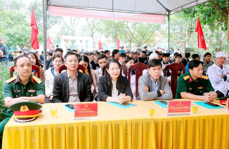 Phường Tĩnh Gia sơ tuyển thanh niên thực hiện nghĩa vụ quân sự năm 2026