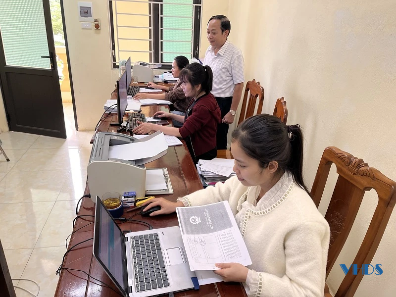 Xã Sao Vàng: Tăng tốc chiến dịch làm giàu, làm sạch cơ sở dữ liệu đất đai