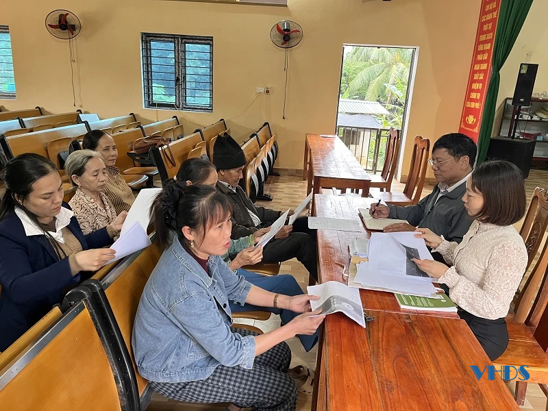 Xã Sao Vàng: Tăng tốc chiến dịch làm giàu, làm sạch cơ sở dữ liệu đất đai