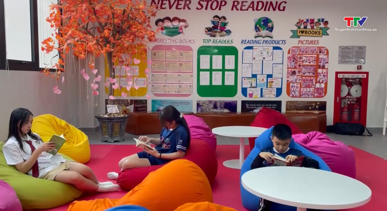 Tuần lễ sách và văn hóa đọc tại trường Tiểu học, THCS và THPT Vinschool Star City Thanh Hóa