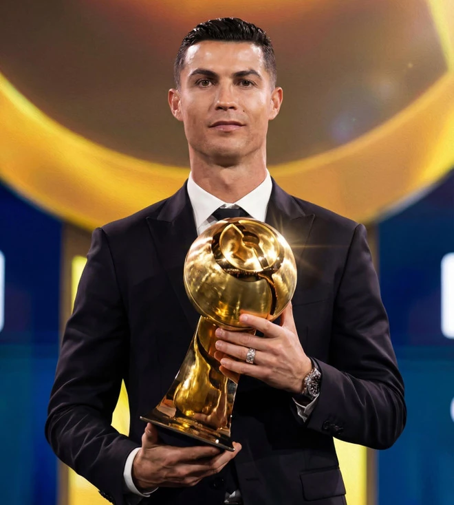 Cristiano Ronaldo giành giải thưởng Cầu thủ hay nhất Trung Đông