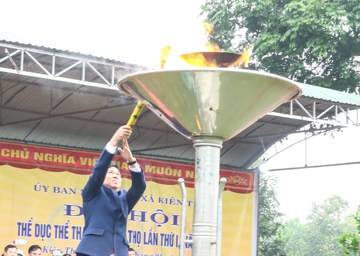 Hơn 1.000 vận động viên tham dự Đại hội thể dục thể thao xã Kiên Thọ lần thứ I, năm 2026