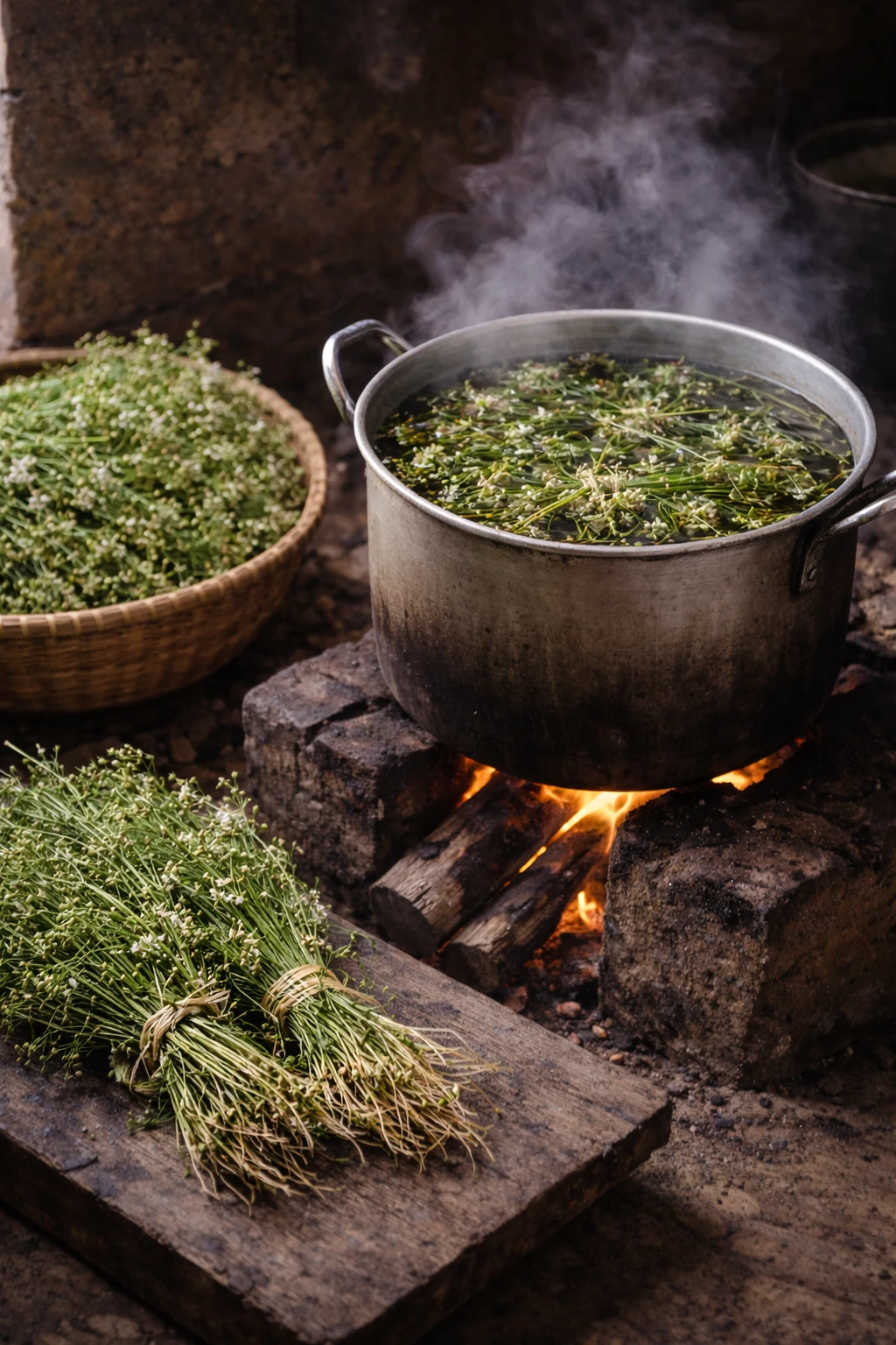 Chiều ba mươi và nồi nước mùi già