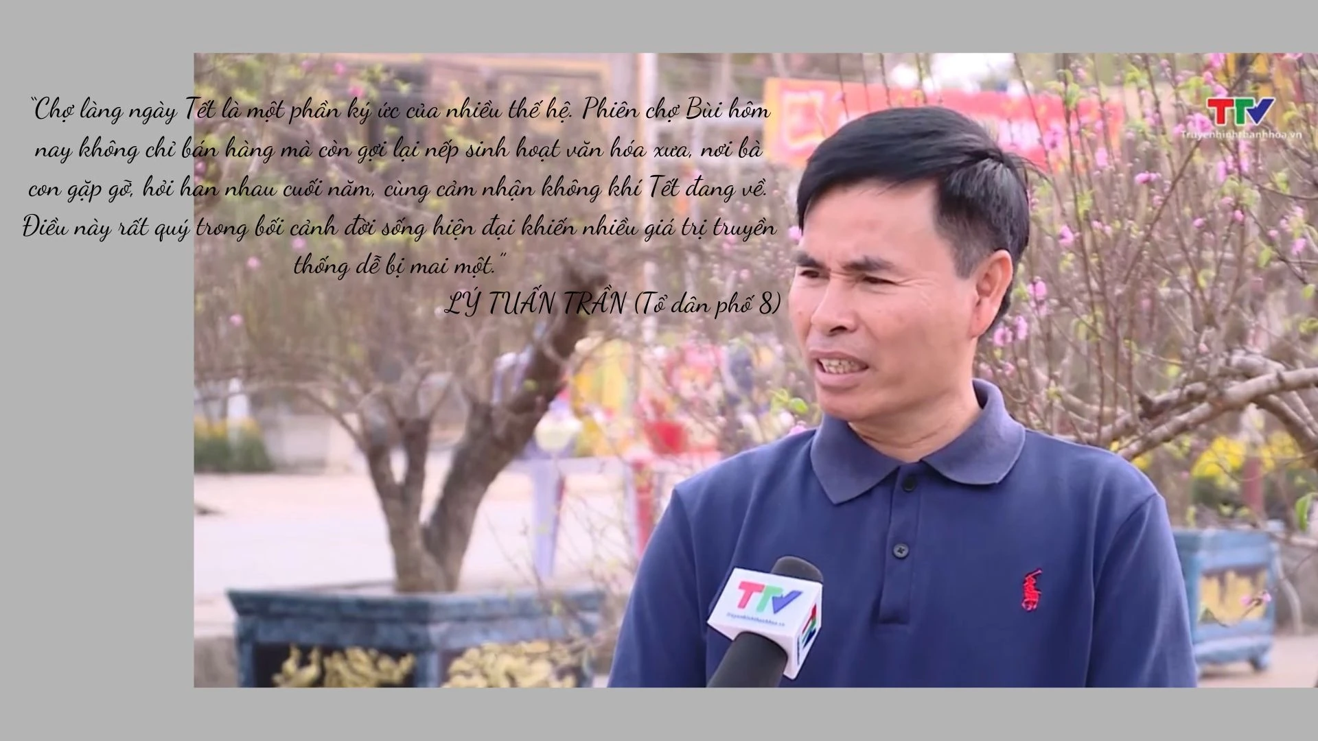 Đặc sắc không gian chợ Tết làng Bùi